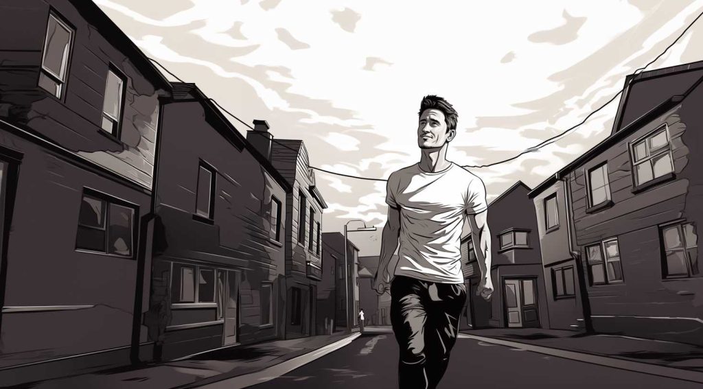 Streetwear: Kombinieren Sie Jogginghose und T-Shirt für einen entspannten Look