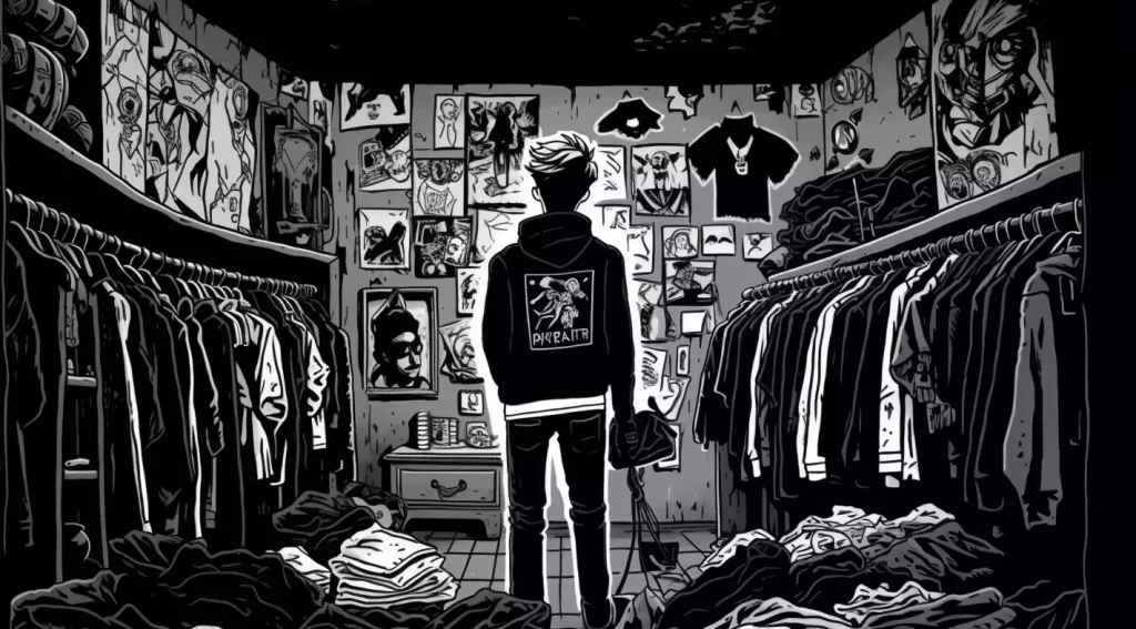 Schwarze tragen: Kombinationen, Psychologie, etc