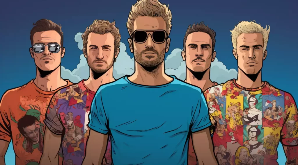 Stil für Männer: das T-Shirt, ein zeitloser Klassiker