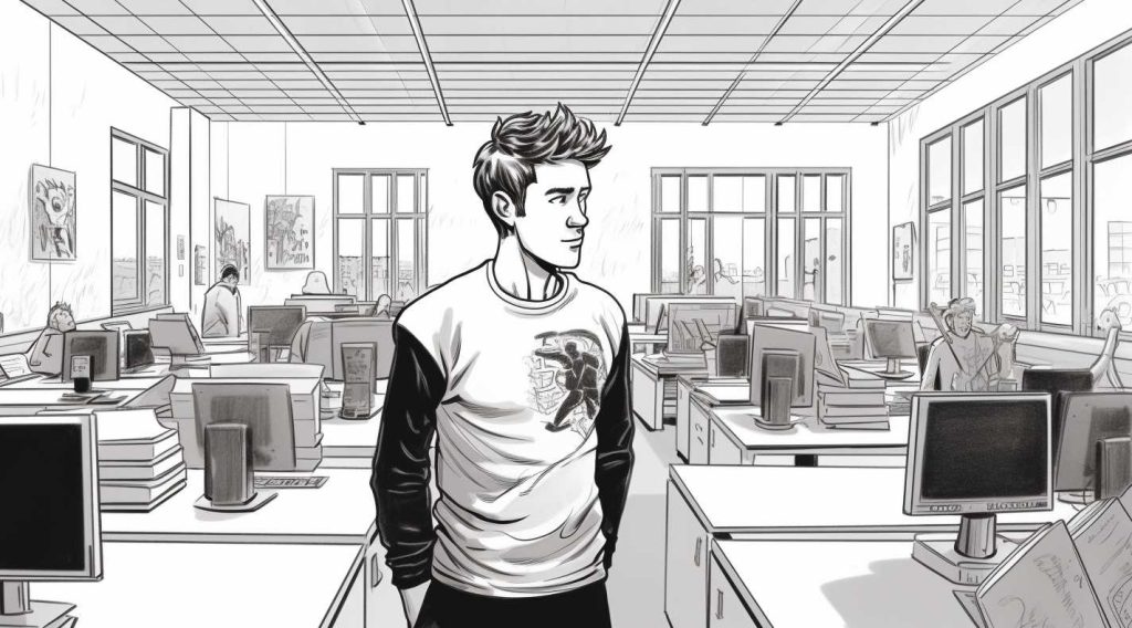 Designer t-shirt for the professional world: good idea?