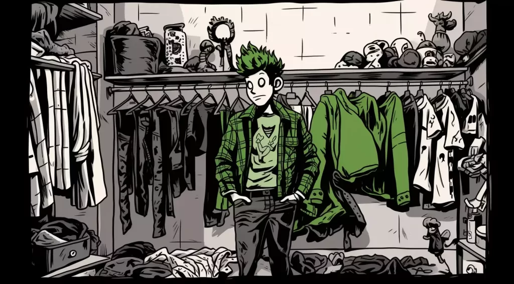 Wearing green: combinations, psychology, etc