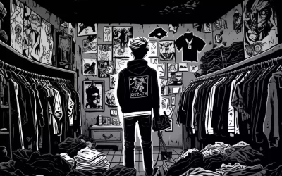 Porter du noir : combinaisons, psychologie, etc